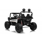 Elektrická bugina - Buggy 4x4 - biela